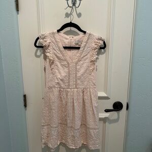 LOFT baby pink dress